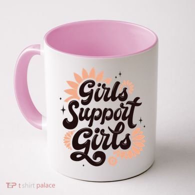 Girls Support Girls Coffee Mug
