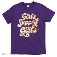Girls Support Girls Vintage T-Shirt thumb 0