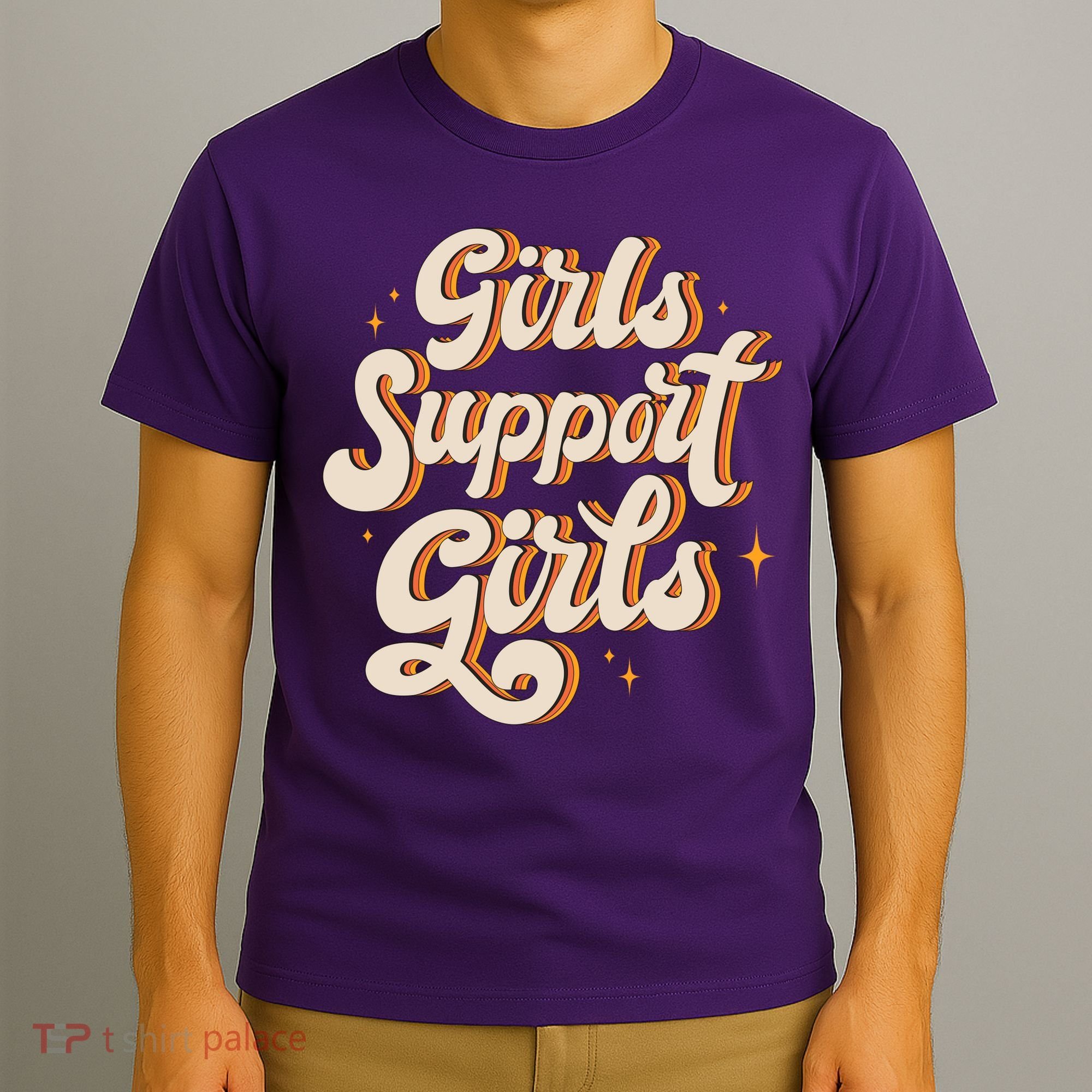 Girls Support Girls Vintage T-Shirt