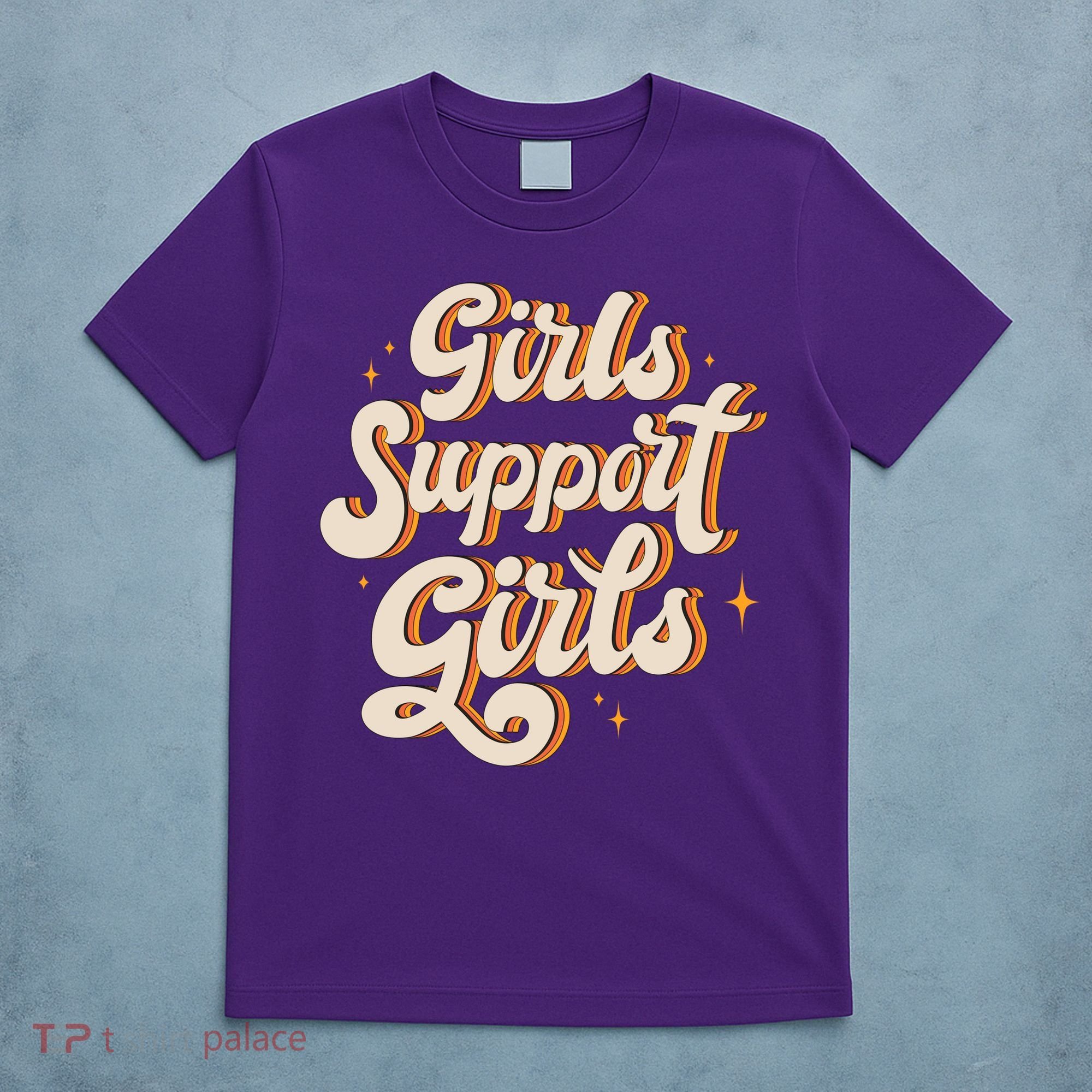 Girls Support Girls Vintage T-Shirt