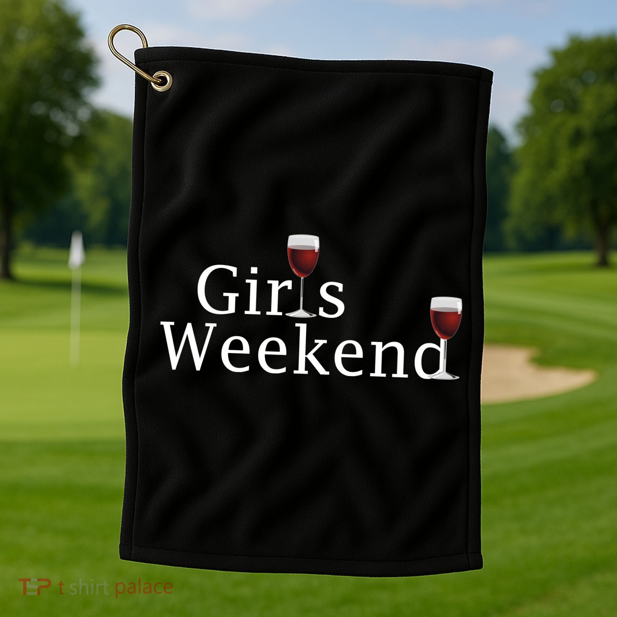 Girls Weekend Golf Towel