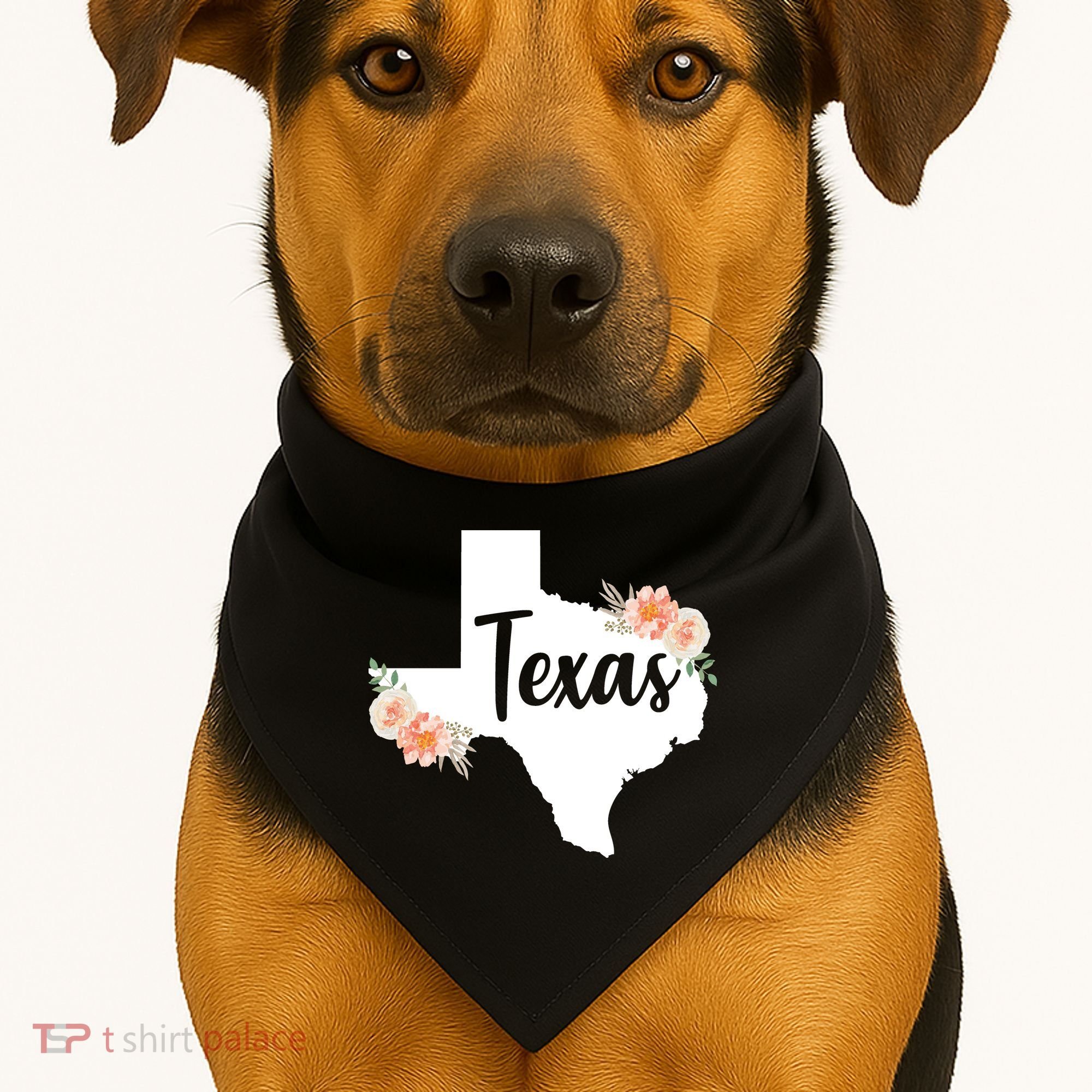 Girly Texas  USA-Made Doggie Bandana