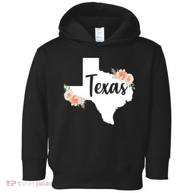 Girly Texas  Toddler Hoodie
