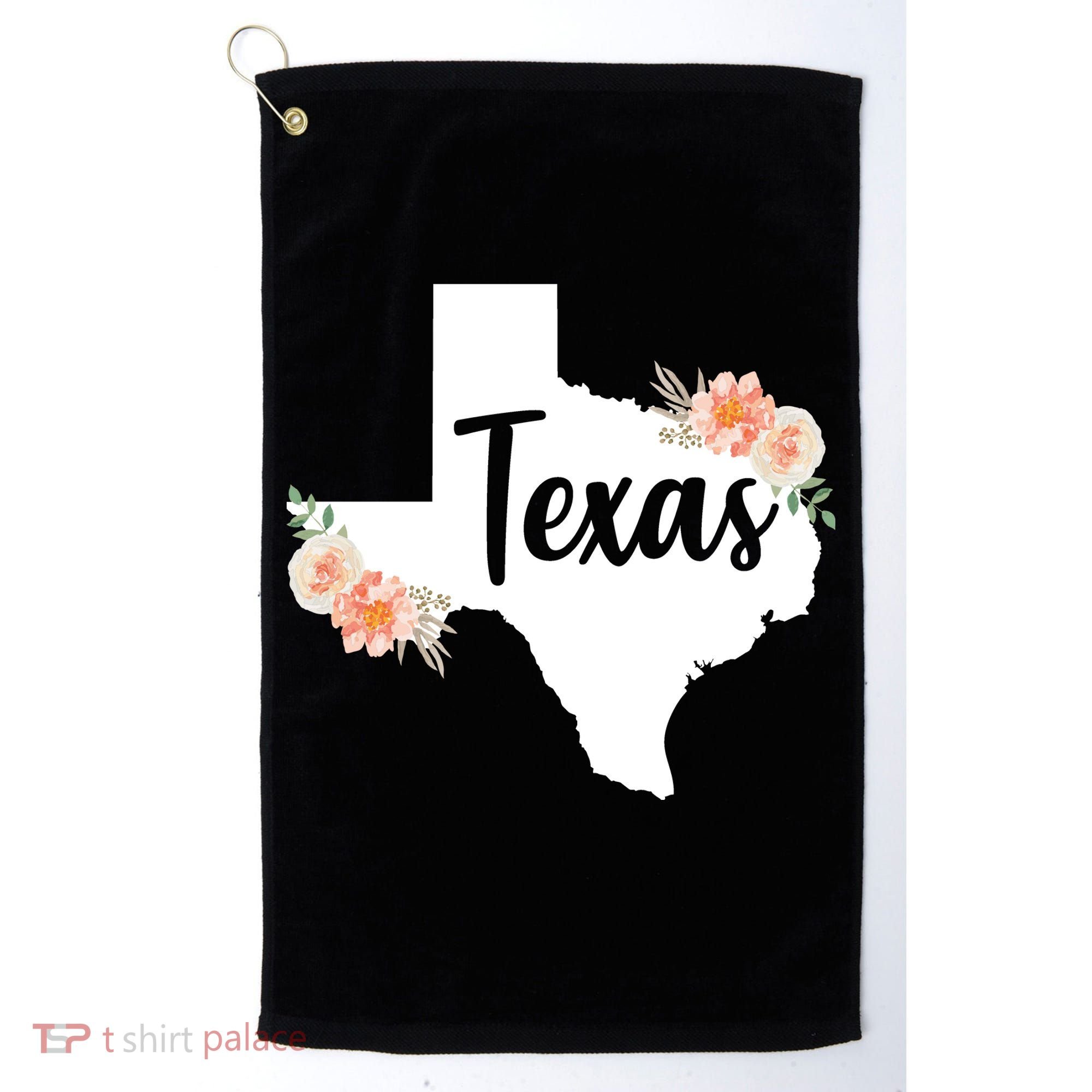 Girly Texas  Golf Towel