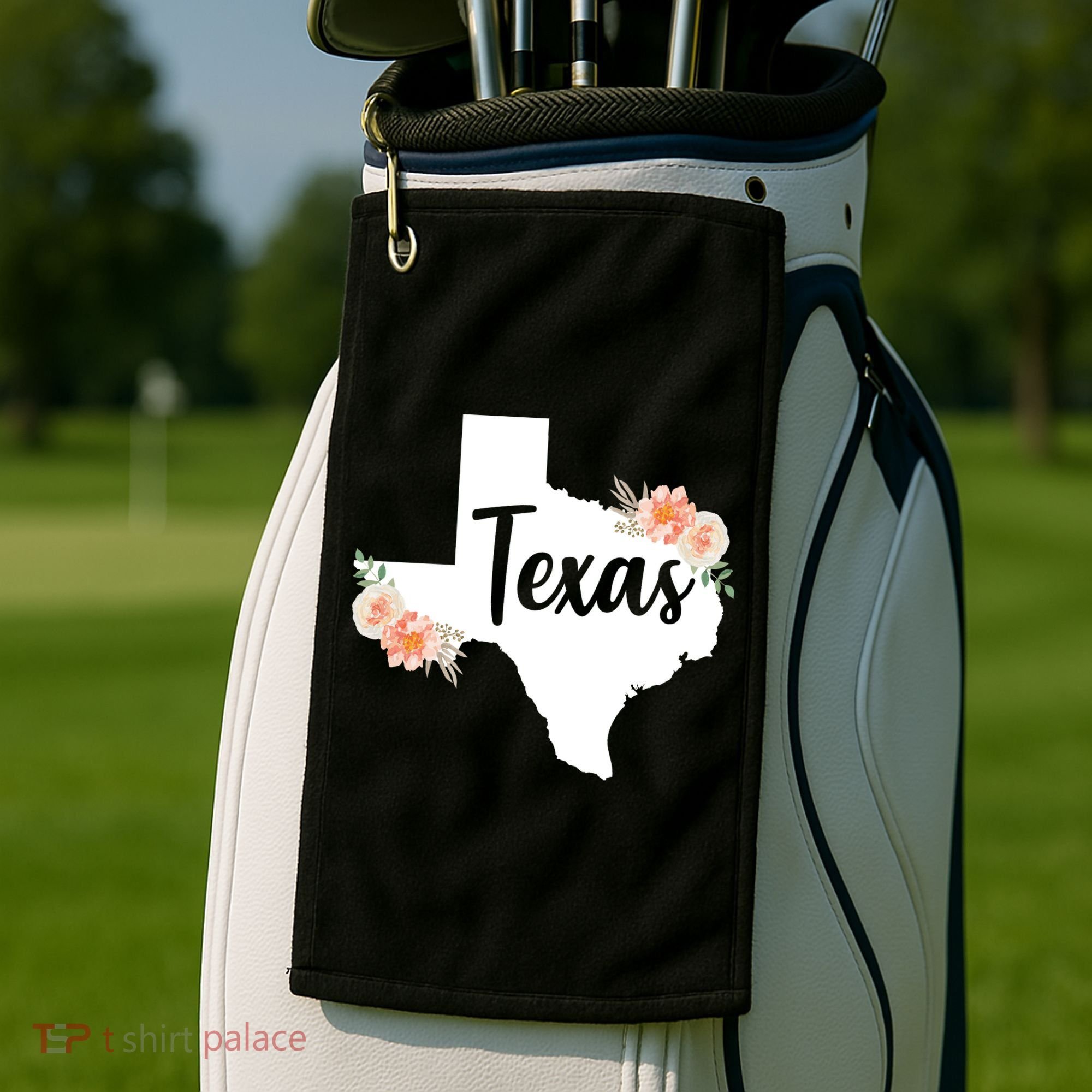 Girly Texas  Golf Towel