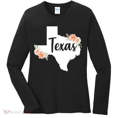 Girly Texas  Women's Long Sleeve Shirt