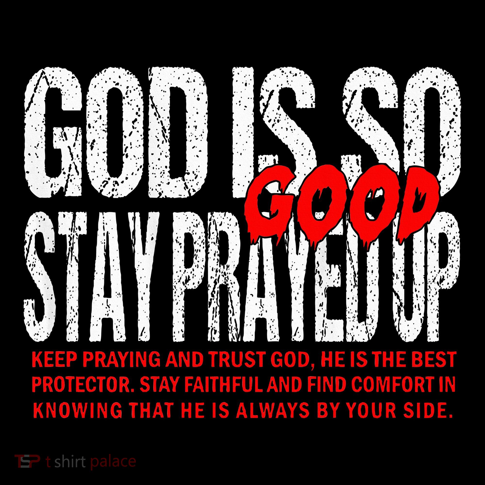 God Is So Good Stay Prayed Up Bucket Hat
