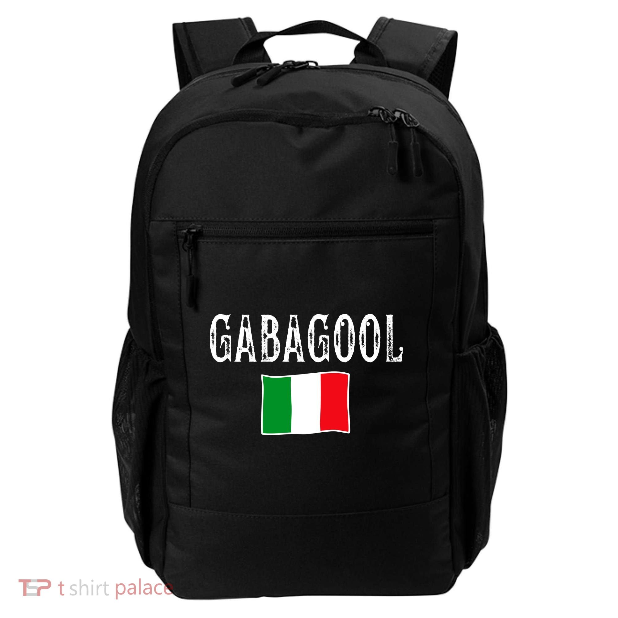 Gabagool Italian Slang Italian Saying Backpack
