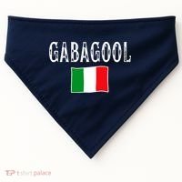 Gabagool Italian Slang Italian Saying USA-Made Doggie Bandana thumb 0
