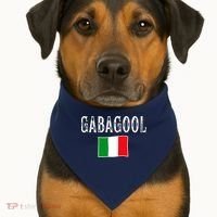 Gabagool Italian Slang Italian Saying USA-Made Doggie Bandana thumb 1