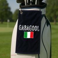 Gabagool Italian Slang Italian Saying Golf Towel thumb 2