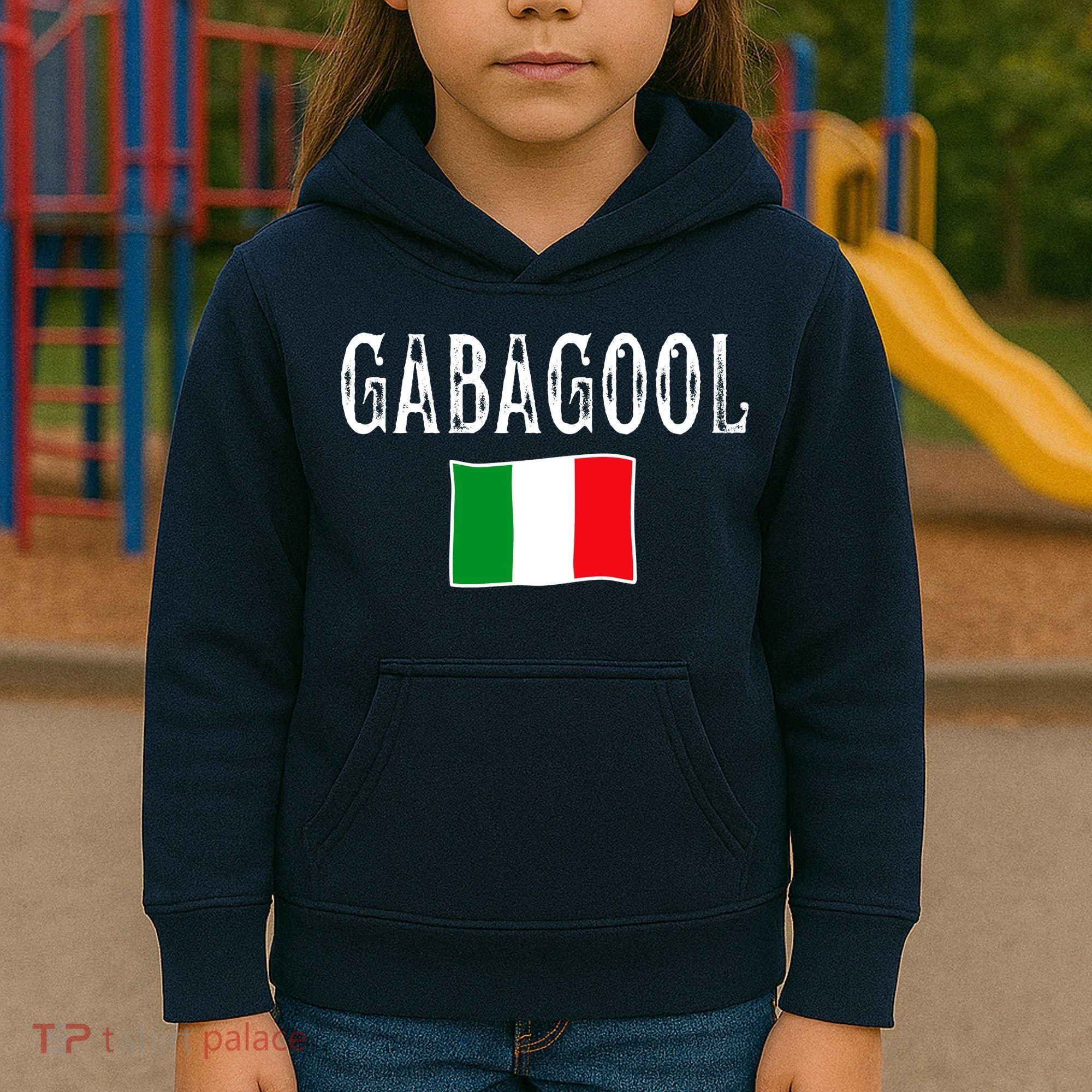 Gabagool Italian Slang Italian Saying Kids Hoodie