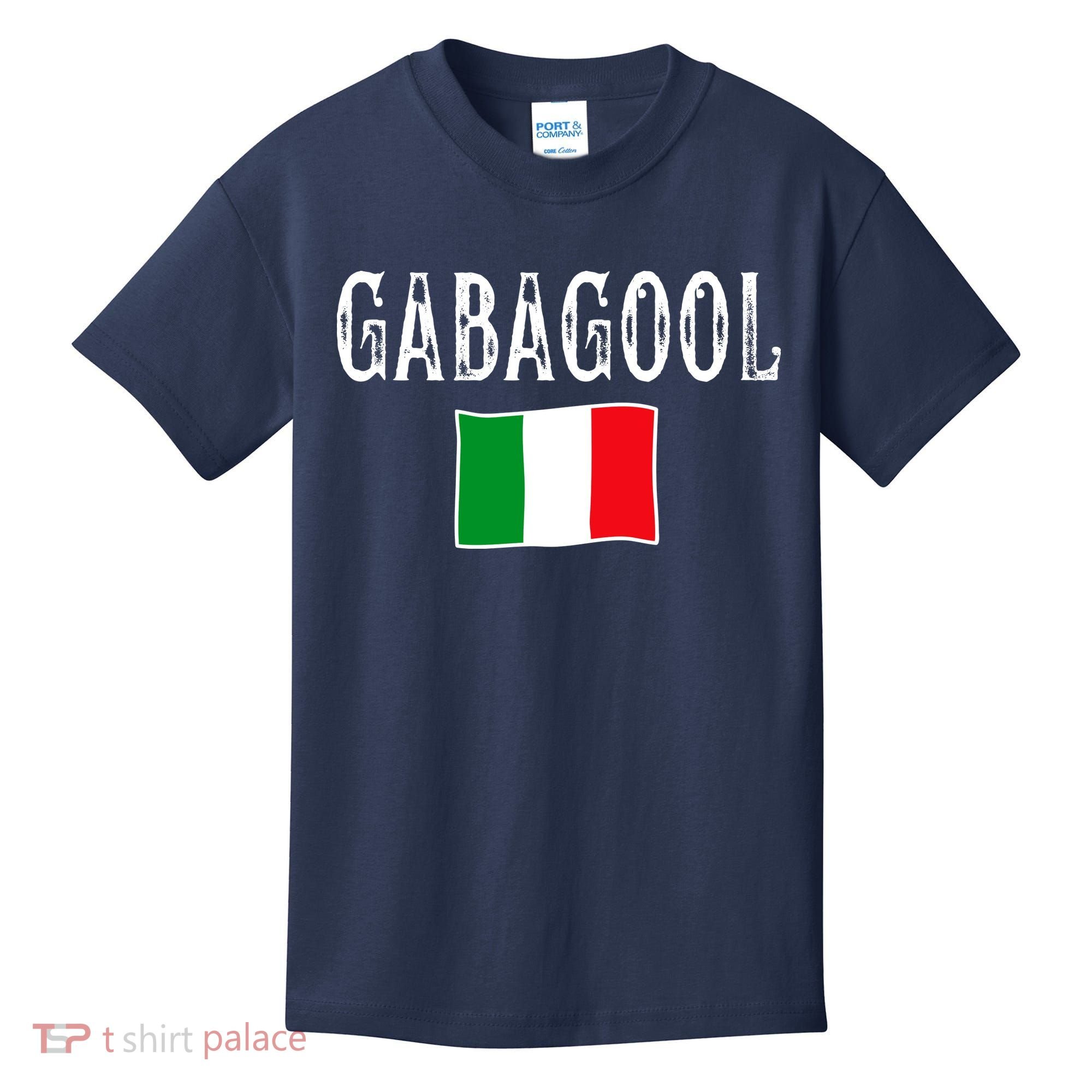Gabagool Italian Slang Italian Saying Kids T-Shirt