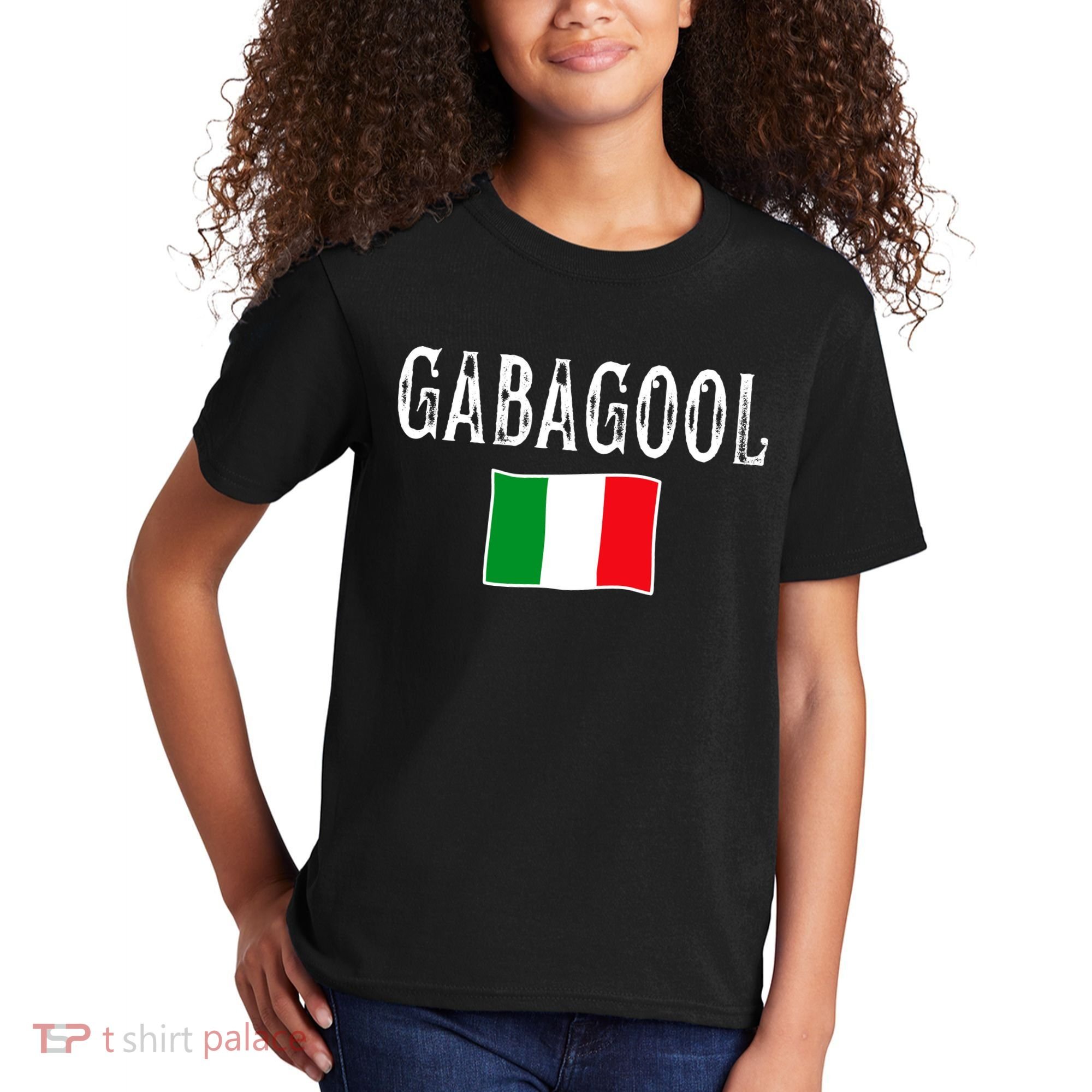 Gabagool Italian Slang Italian Saying Kids T-Shirt