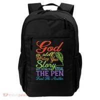 God Is Still Writing Your Story Backpack thumb 0