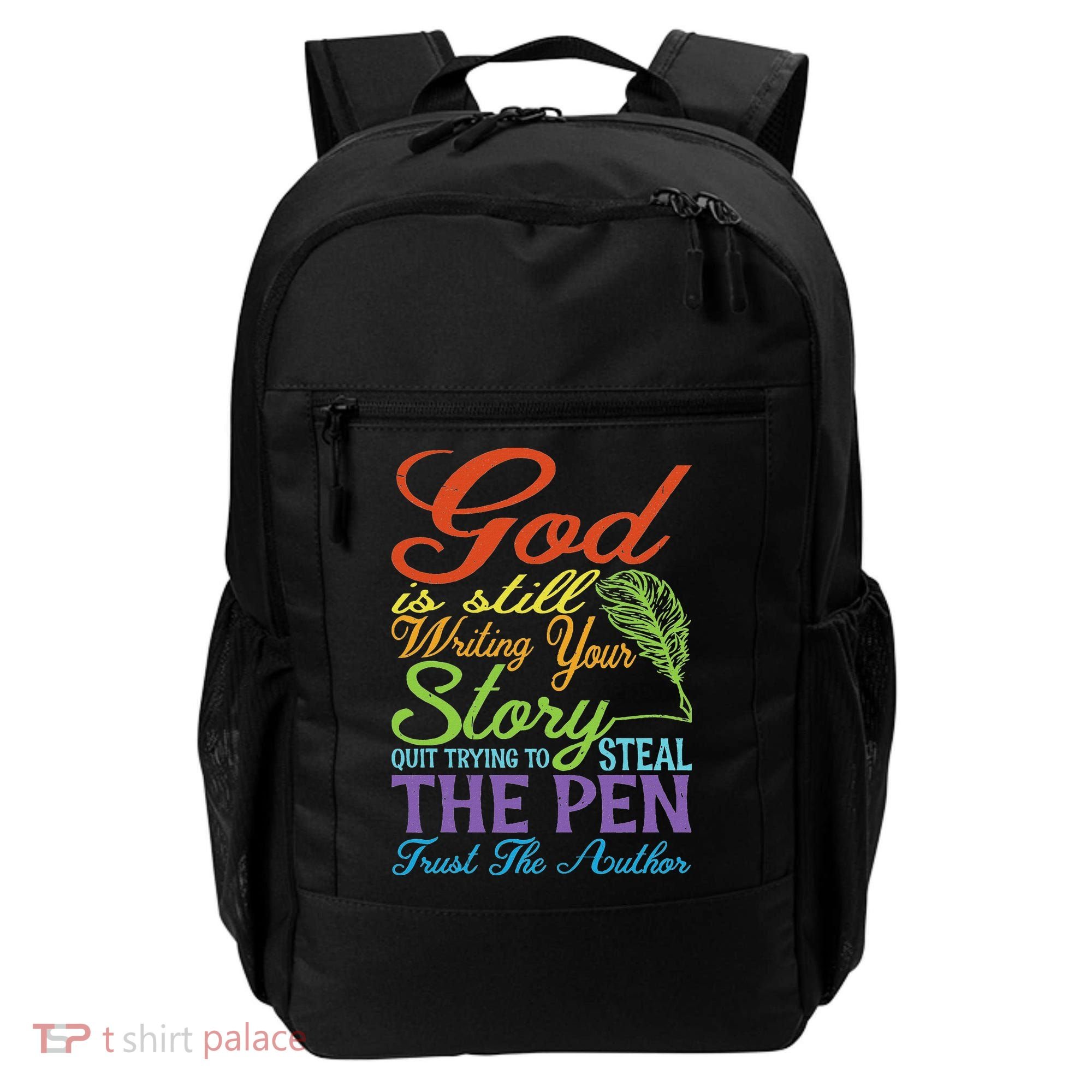 God Is Still Writing Your Story Backpack