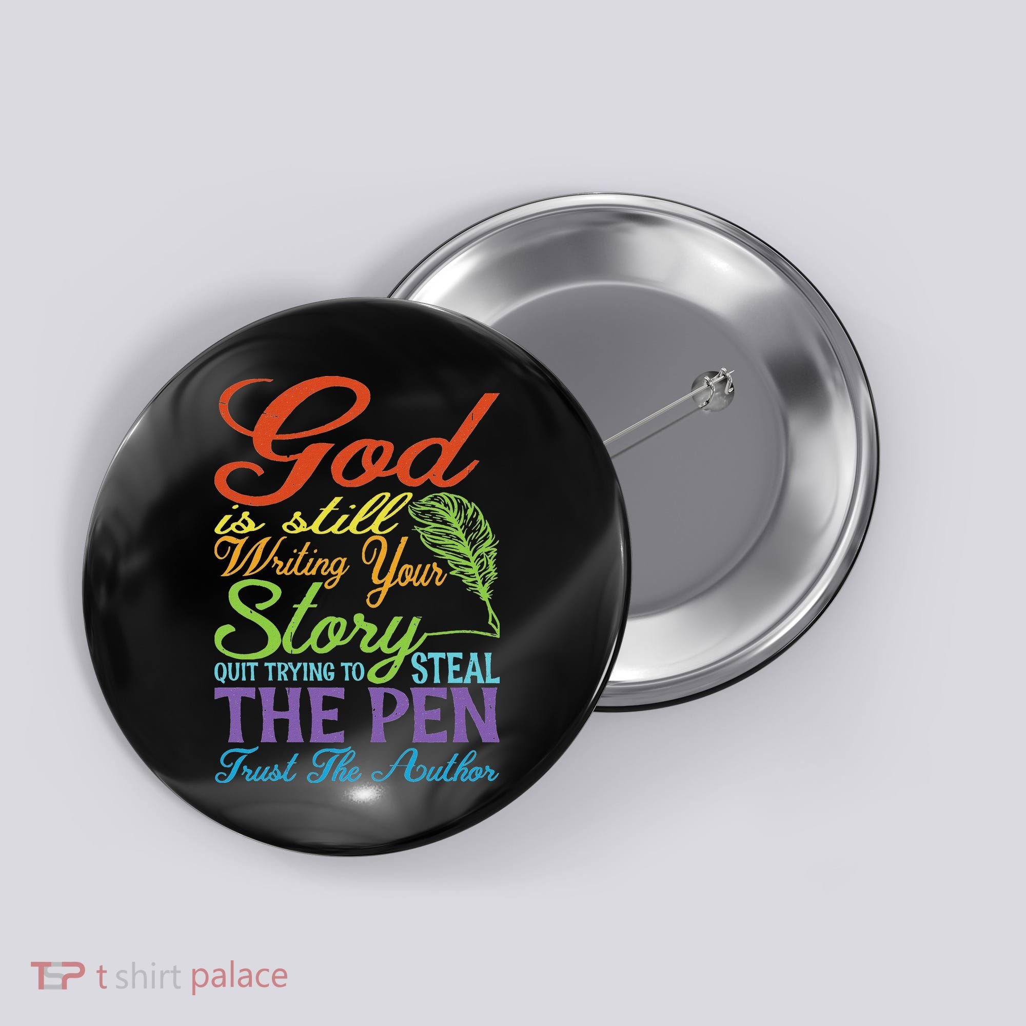 God Is Still Writing Your Story Button