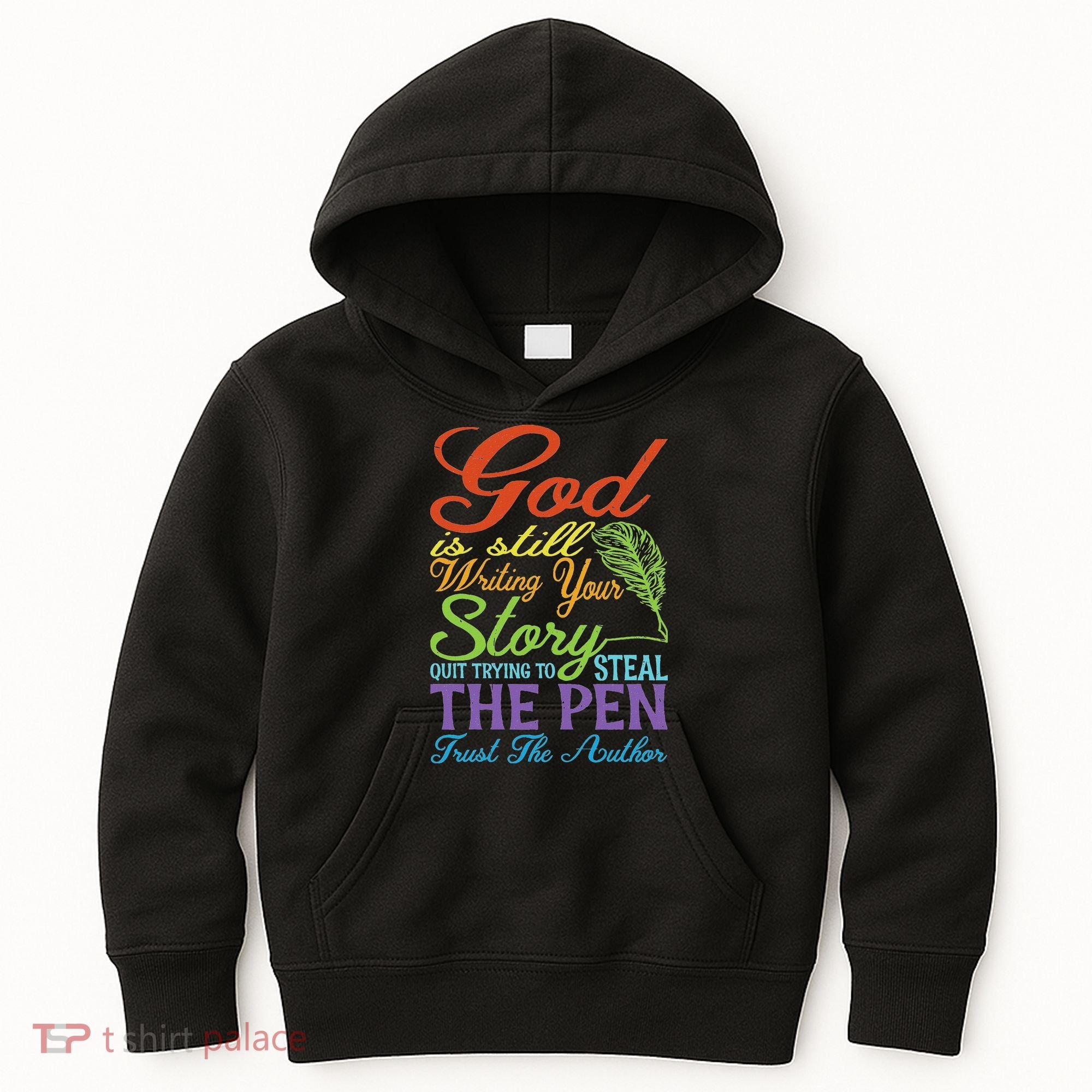 God Is Still Writing Your Story Kids Hoodie