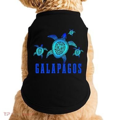 Galapagos Islands Sea Turtle Tribal Pattern Scuba Diving Doggie Tank
