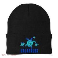 Galapagos Islands Sea Turtle Tribal Pattern Scuba Diving Beanie thumb 0