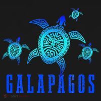 Galapagos Islands Sea Turtle Tribal Pattern Scuba Diving Baby Bodysuit thumb 2
