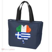 Greek Irish Shamrock Greece Ireland Flag St. Patrick's Day Tote Bag thumb 3