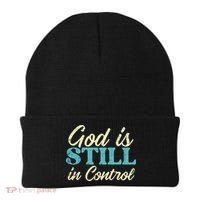 God Is Still In Control Jesus Faith Christian Women Beanie thumb 0