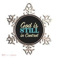 God Is Still In Control Jesus Faith Christian Women Ornament thumb 0