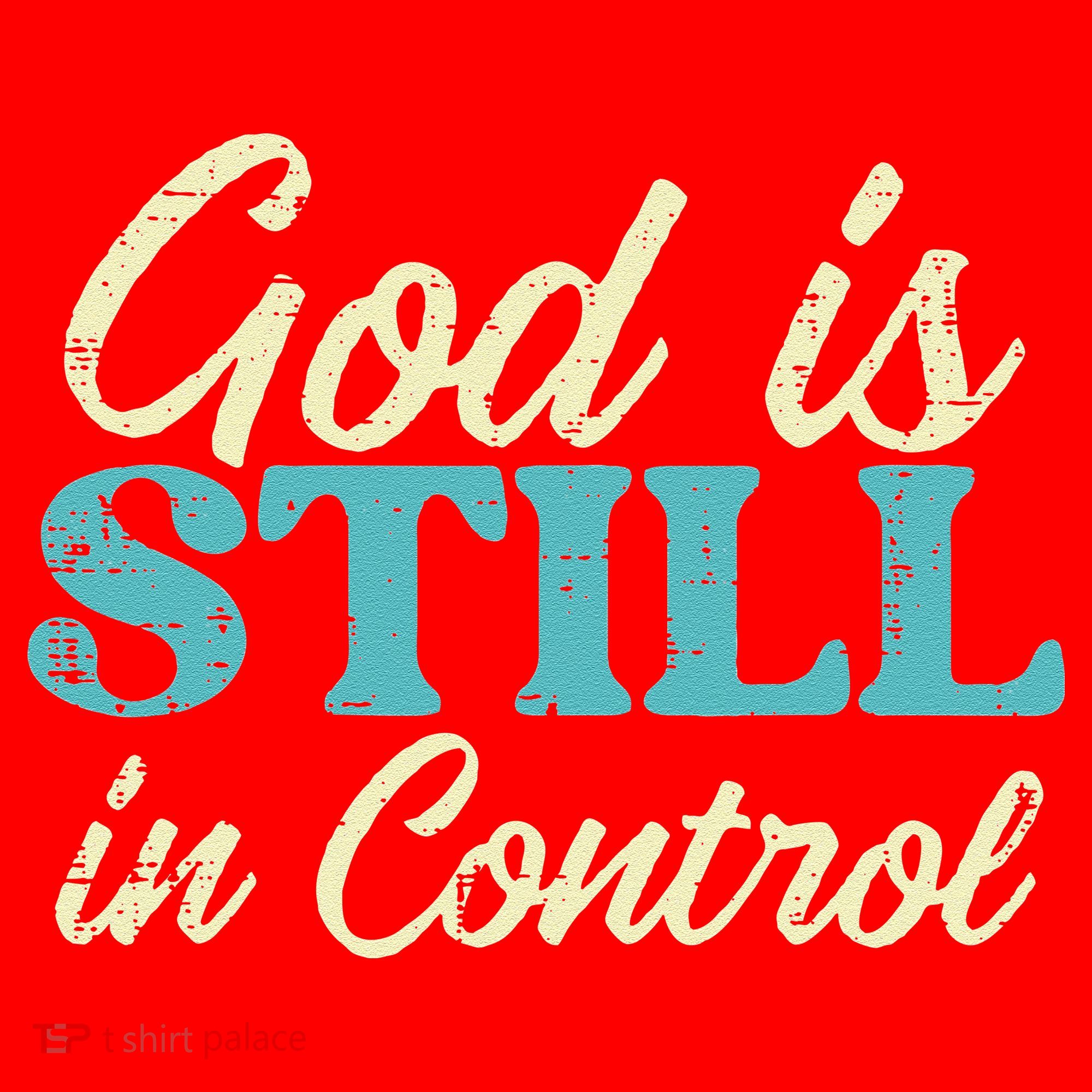 God Is Still In Control Jesus Faith Christian Women Santa Hat