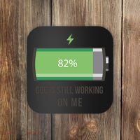 God Is Still Working On Me Battery Loading Coaster thumb 0