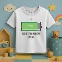 God Is Still Working On Me Battery Loading Toddler T-Shirt thumb 3
