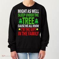 Gift In The Family Funny Christmas Holiday Women's Sweatshirt thumb 0