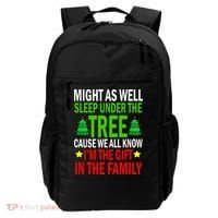 Gift In The Family Funny Christmas Holiday Backpack thumb 0
