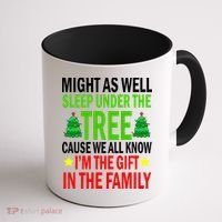 Gift In The Family Funny Christmas Holiday Coffee Mug thumb 1