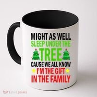 Gift In The Family Funny Christmas Holiday Coffee Mug thumb 0