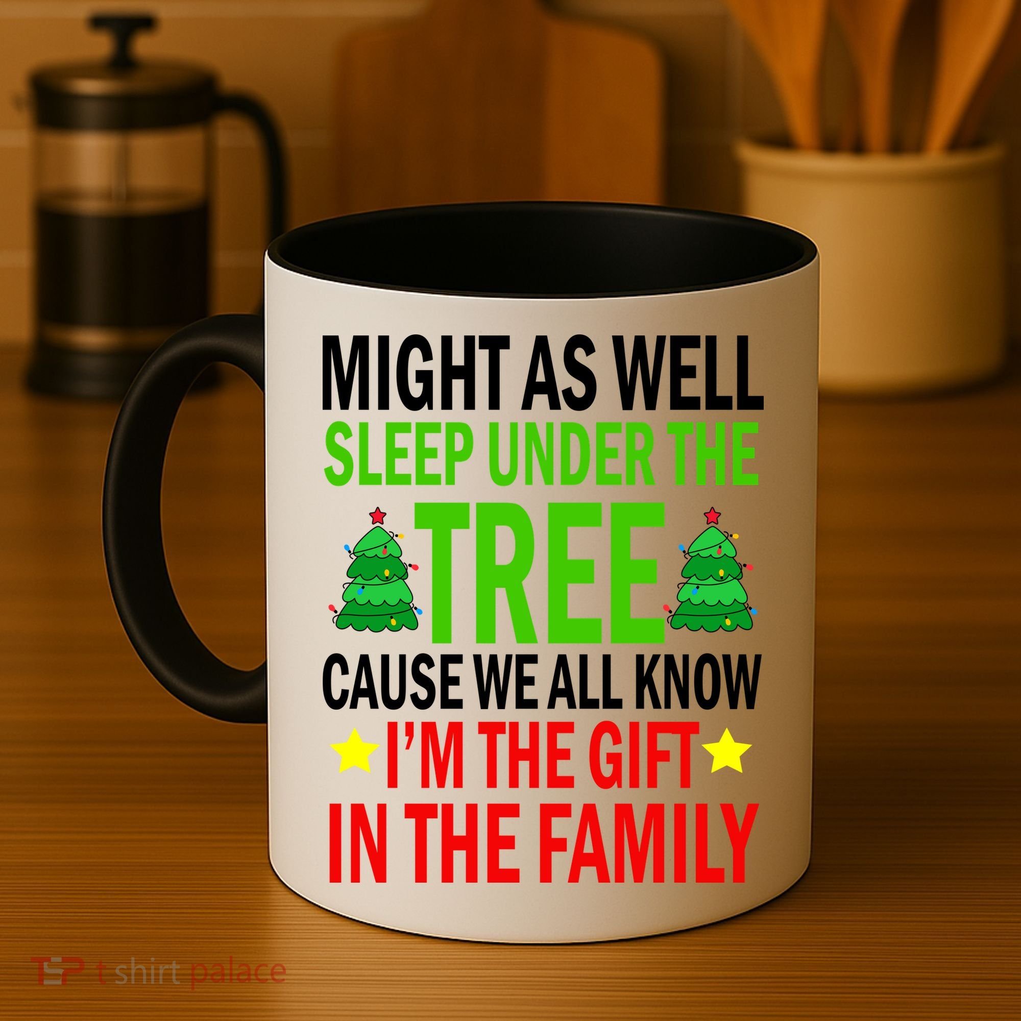 Gift In The Family Funny Christmas Holiday Coffee Mug