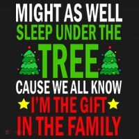 Gift In The Family Funny Christmas Holiday Women's Hoodie thumb 2