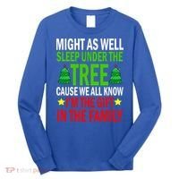 Gift In The Family Funny Christmas Holiday Long Sleeve Shirt thumb 0