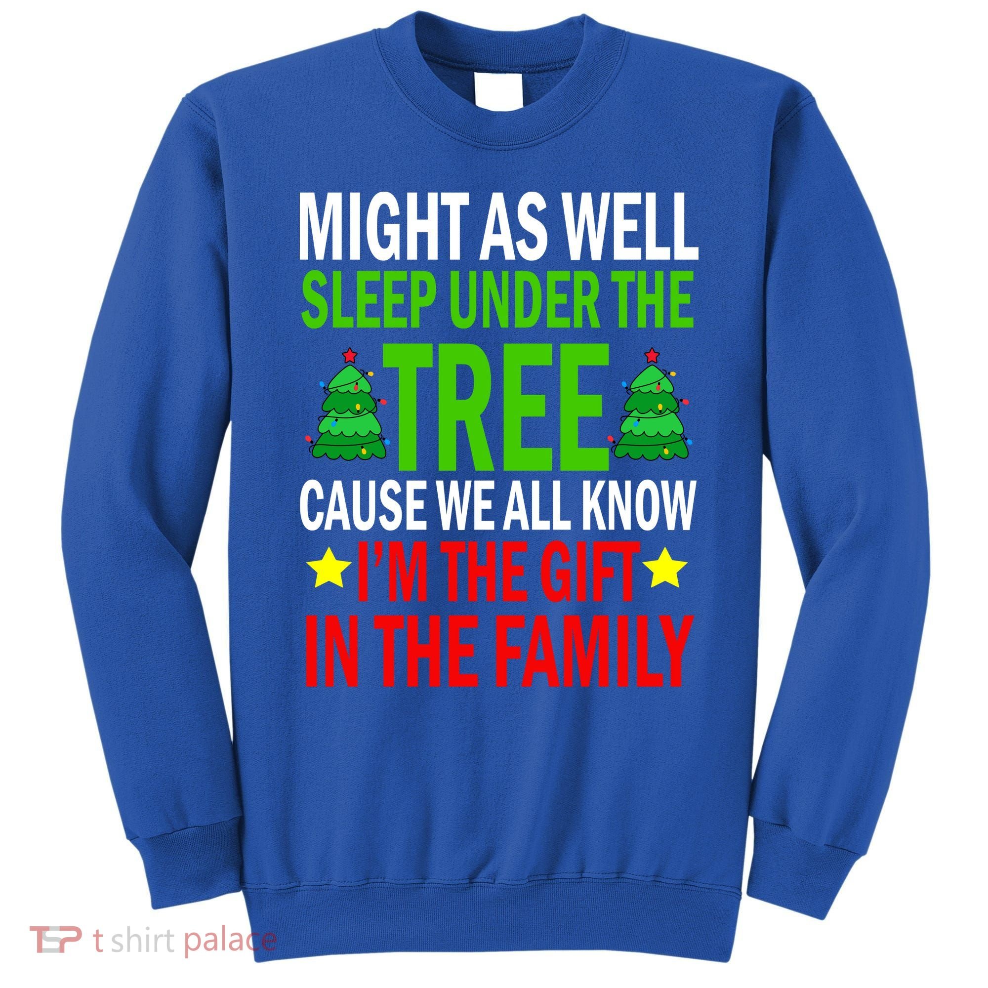 Gift In The Family Funny Christmas Holiday Sweatshirt