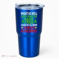 Gift In The Family Funny Christmas Holiday Tumbler thumb 0