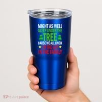 Gift In The Family Funny Christmas Holiday Tumbler thumb 2
