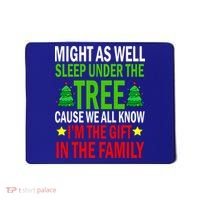 Gift In The Family Funny Christmas Holiday Mousepad thumb 0