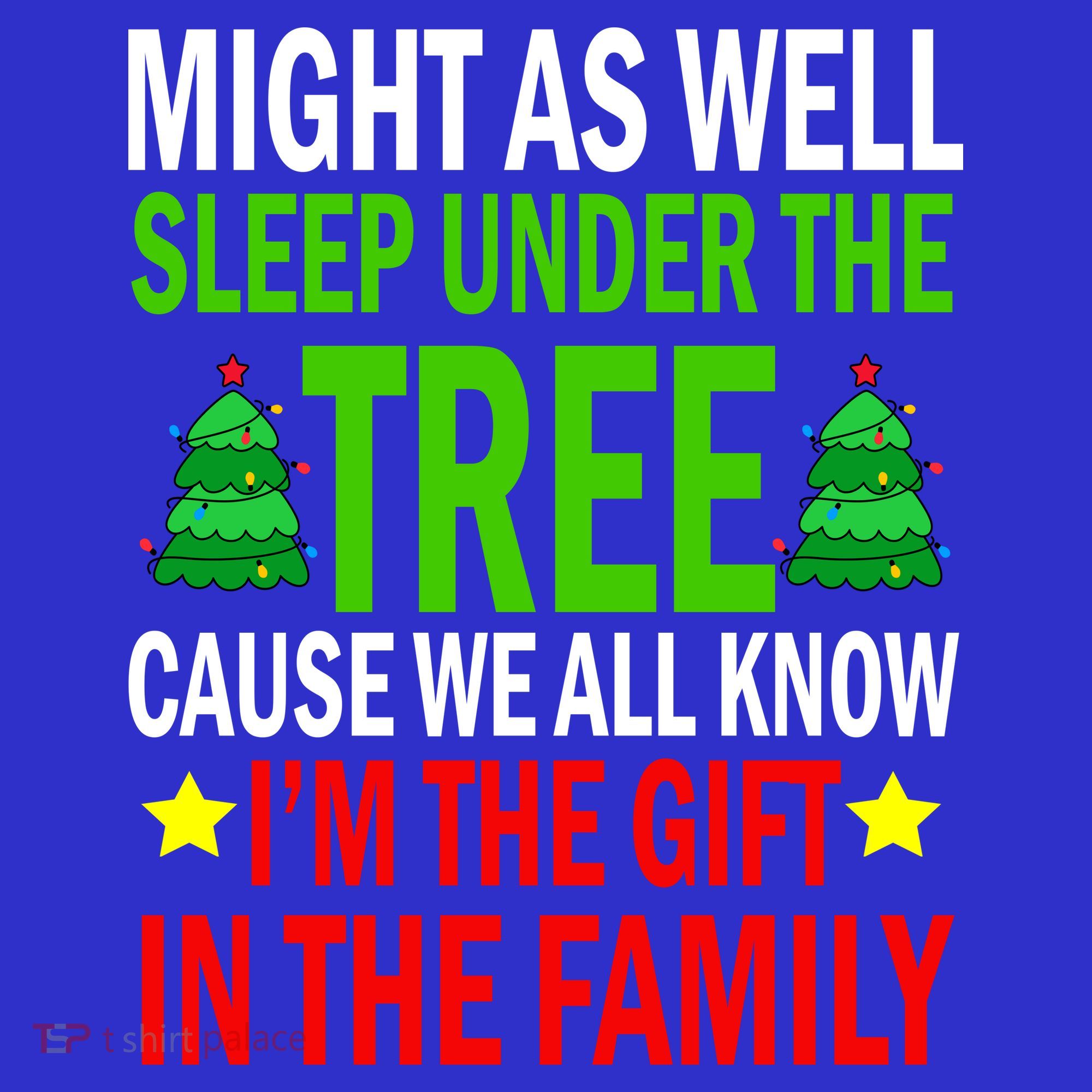 Gift In The Family Funny Christmas Holiday Women's Tank Top
