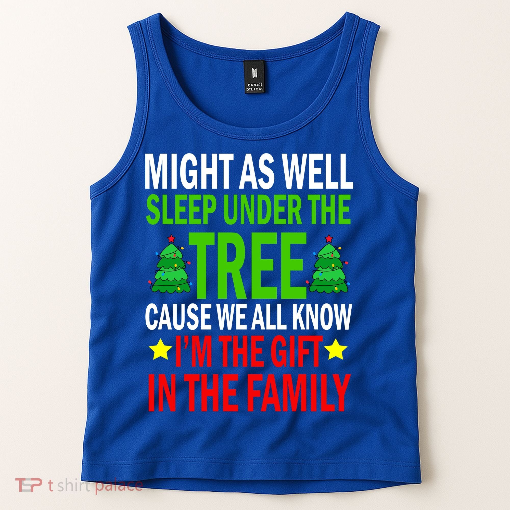Gift In The Family Funny Christmas Holiday Tank Top