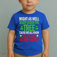 Gift In The Family Funny Christmas Holiday Toddler T-Shirt thumb 2