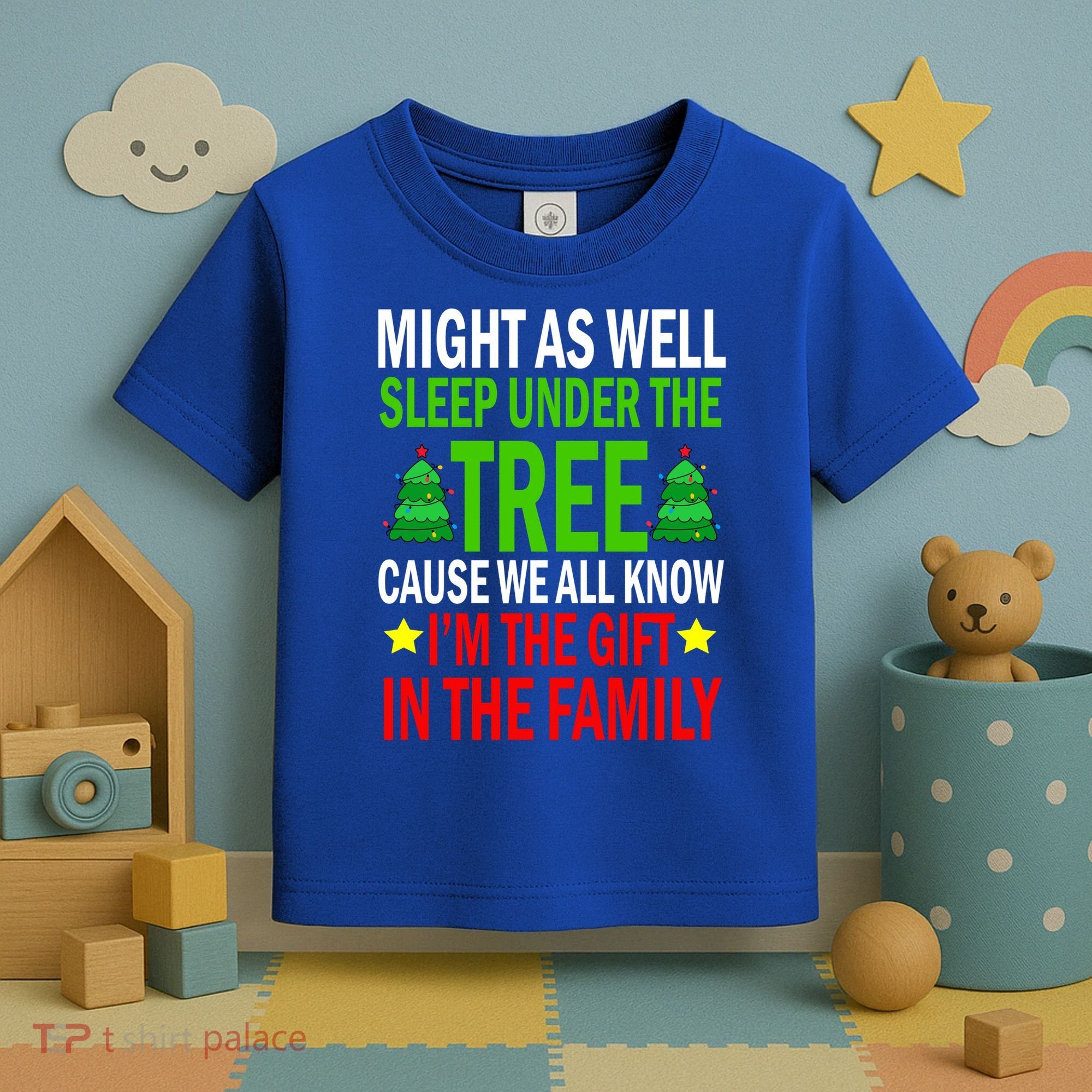 Gift In The Family Funny Christmas Holiday Toddler T-Shirt