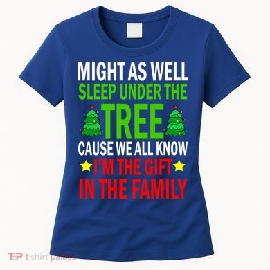 Gift In The Family Funny Christmas Holiday Women's T-Shirt