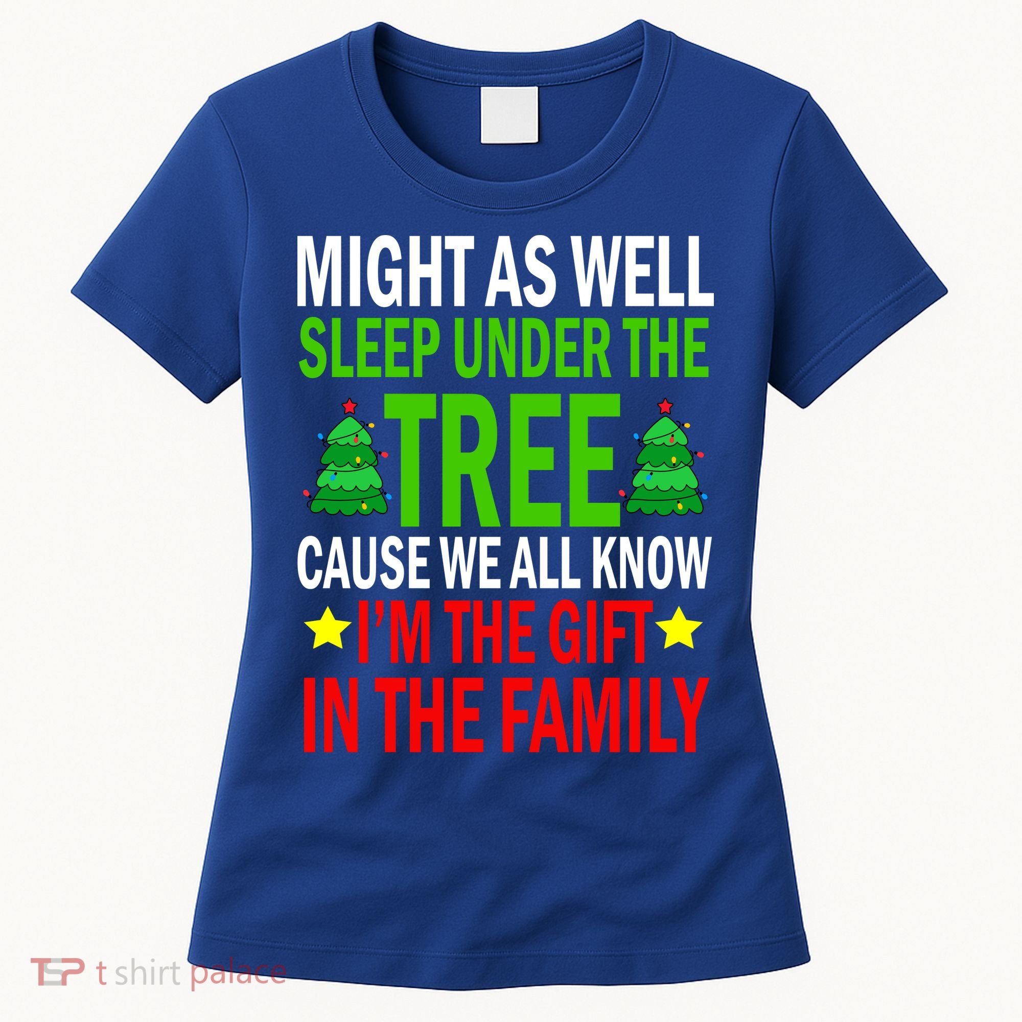Gift In The Family Funny Christmas Holiday Women's T-Shirt