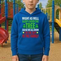 Gift In The Family Funny Christmas Holiday Kids Hoodie thumb 2