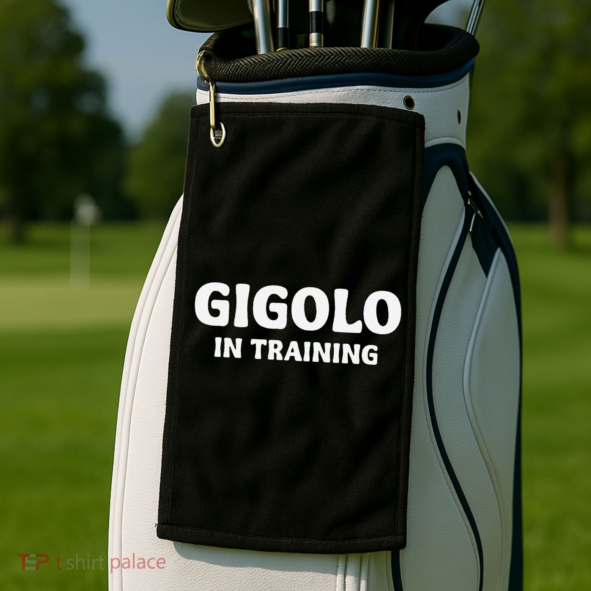 Gigolo In Training Cool Outfit Spring Break Weekend Golf Towel